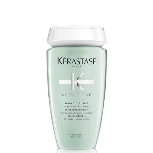 Kerastase Specifique Balancing Shampoo - Cleanses Oily Scalp & Hydrates Dry Hair Ends | 8.5 Fl Oz