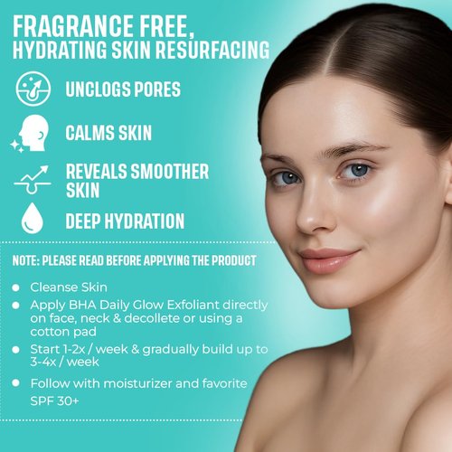Paula's Choice 2% BHA AHA Liquid Exfoliant - Salicylic Acid Serum for Pore Minimizing & Hydration | 2oz