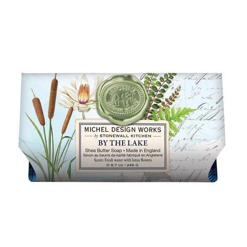 Michel Design Works Large Bath Soap Bar, By the Lake
