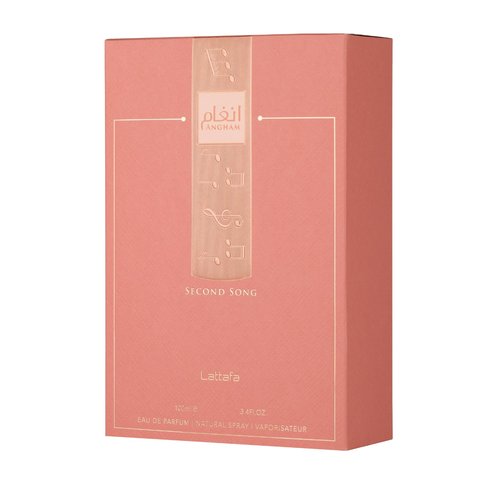 Lattafa Angham Second Song Eau de Parfum 100ml - Unisex Oriental Vanilla Fragrance | Long-Lasting Sweet & Creamy Aroma