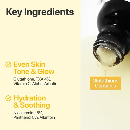 Numbuzin No.5 Vitamin Serum - Dark Spot Care with Glutathione & Tranexamic Acid | 1.01 fl oz for Radiant Skin