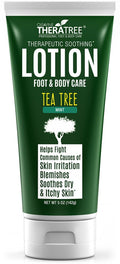 TheraTree Tea Tree Oil Lotion - Soothing Moisturizer with Neem Oil & Aloe Vera for Dry Skin | 5 oz