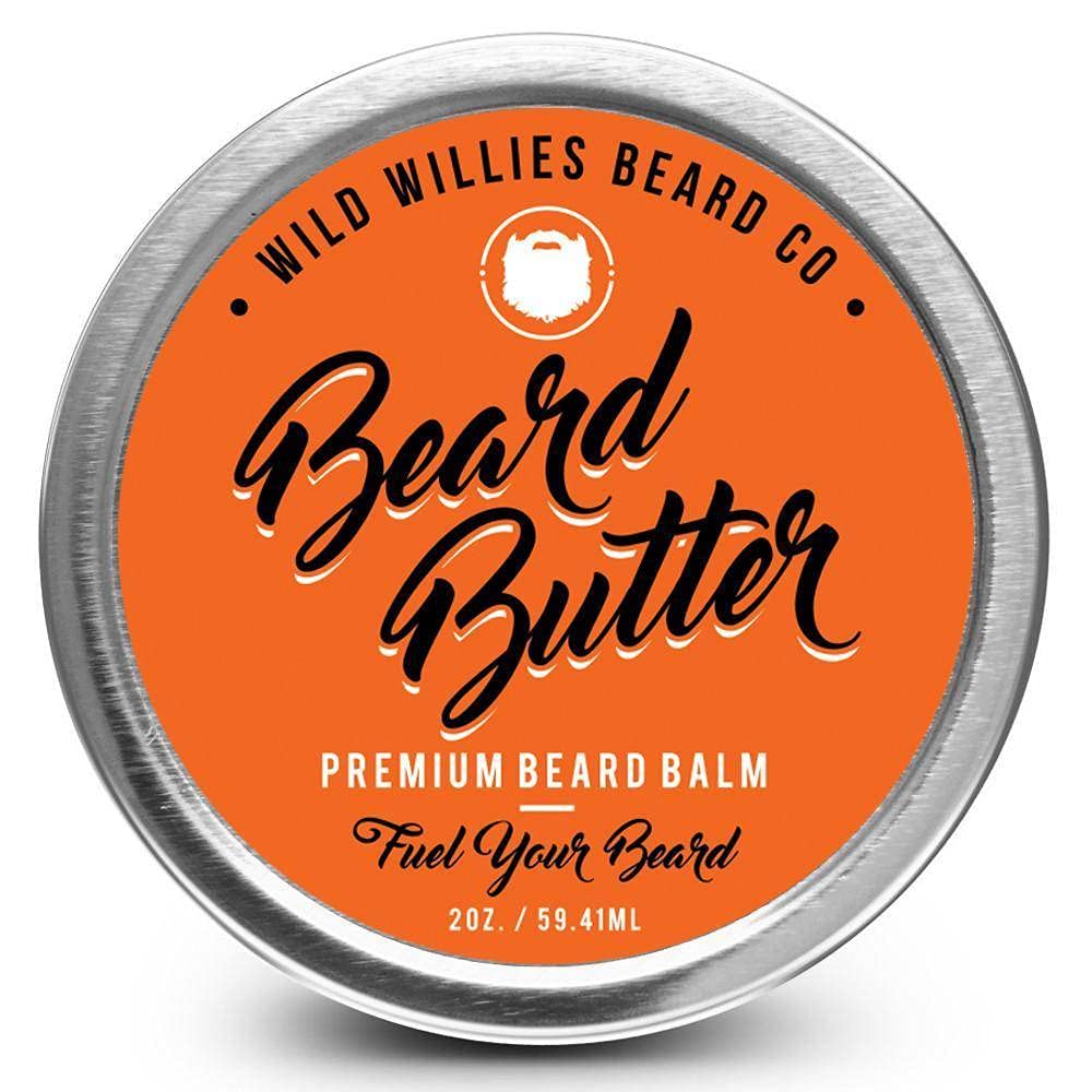 Wild Willies Beard Butter - Premium Beard Balm & Conditioner for Soft, Manageable Facial Hair | 2 Oz
