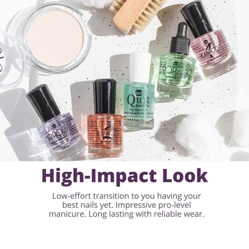 Duri Miracote Quick-Dry Top Coat - High Gloss, Chip Resistant Nail Polish Protector | Pack of 3