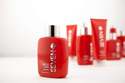 SEVEN Rinzu Color Shampoo - Sulfate-Free Hair Care for Color-Treated Hair | Moisturizes & Strengthens with Aloe & Vitamin B5