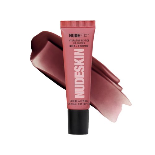 Nudestix Hydrating Peptide Lip Butter - Glossy Lip Balm with Avocado & Shea Butter for Ultimate Hydration | Clean, Vegan & Cruelty-Free