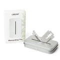 Leaf Shave Blade Recycling Tin - Blade Bank for Safety Razor Blades