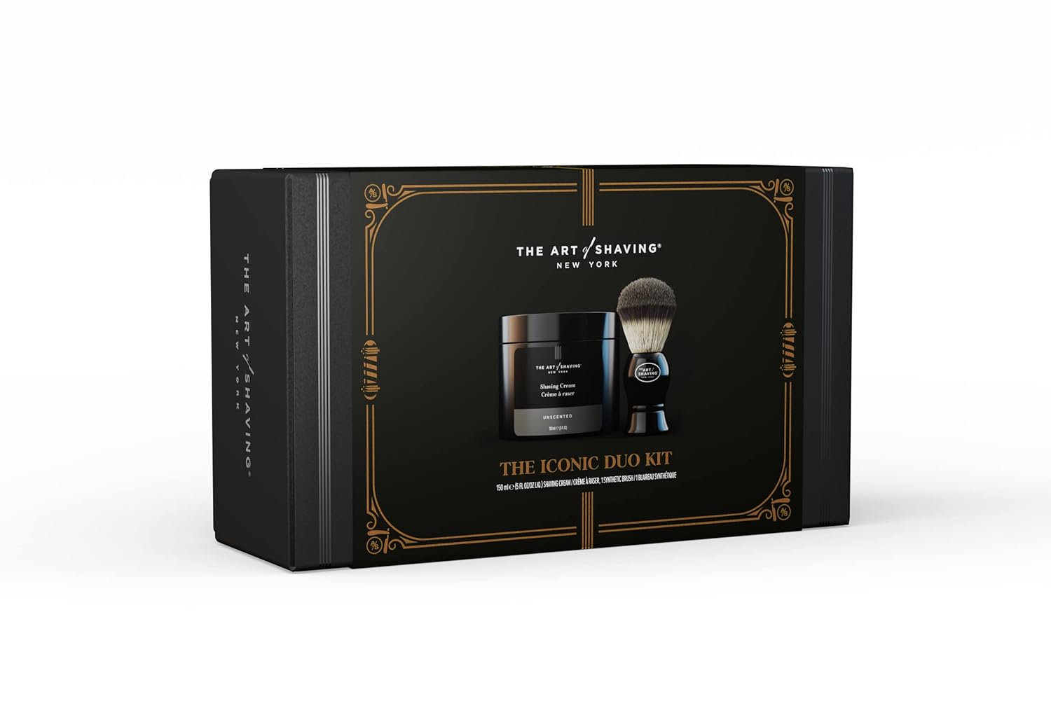 The Art of Shaving - Iconic Duo Kit with 5oz Shaving Cream & Premium Shaving Brush