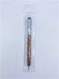 777 Premium Pure Kolinsky French Brush (Size 12 with Dotting Tool)