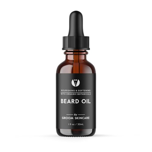 GROOM Forest Scented Beard Oil - Woodsy Conditioner & Moisturizer | Lightweight, Non-Greasy Formula | 1 oz
