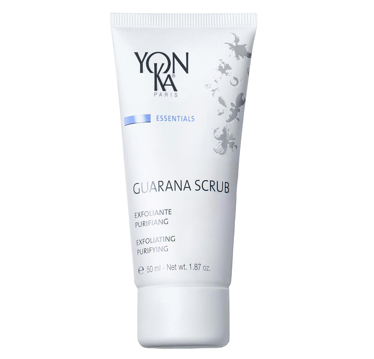 Yon-Ka Gel Nettoyant | Gentle Foaming Face Wash & Makeup Remover Set | Exfoliating Scrub for Normal & Acne-Prone Skin | 6.76 fl oz & 1.87 oz