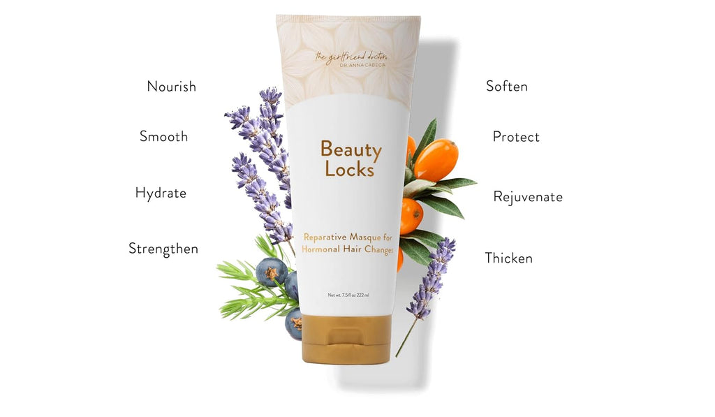 VIDAPURA Beauty Locks Hair Masque - Deep Nourishing Treatment for Midlife Hair, Strengthens & Hydrates, 4 oz