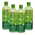 ORS Olive Oil Moisture Restore Creamy Aloe Shampoo Infused with Aleo Vera 12.5 Ounce (Pack of 4)