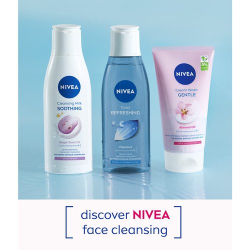 Nivea Daily Essentials Gentle Cleansing Cream Wash for Dry & Sensitive Skin (150ml) by Nivea