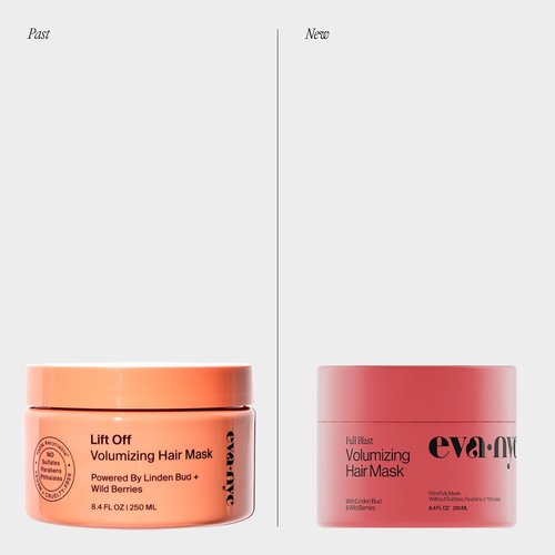 Eva NYC Volumizing Treatment Mask - Lightweight Deep Conditioning for Fine Hair - Vegan & Sulfate-Free - 8.4 fl oz