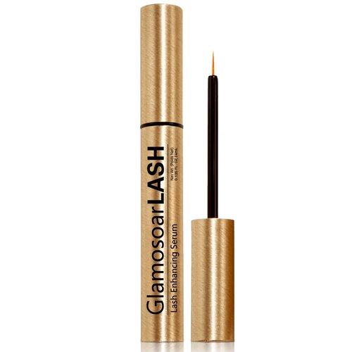 Glamosoar Lash Serum Eyelash Growth Serum Lash Enhancing - Get Fuller,Longer,Stronger Lashes 4ml