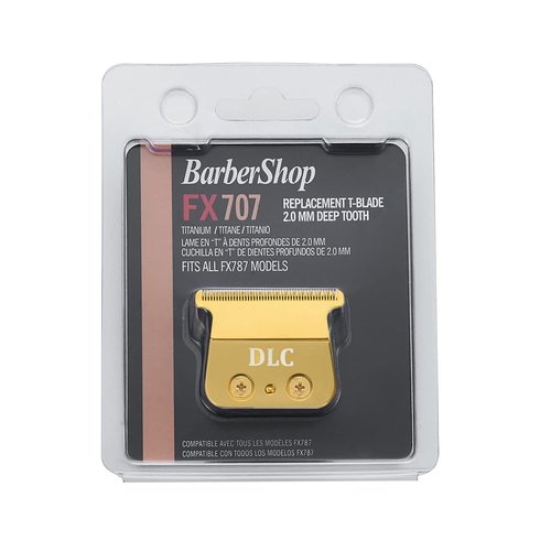 BaBylissPRO Replacement DLC 2.0 Blades - Compatible with FX787 & FX726 Trimmers, Gold Finish