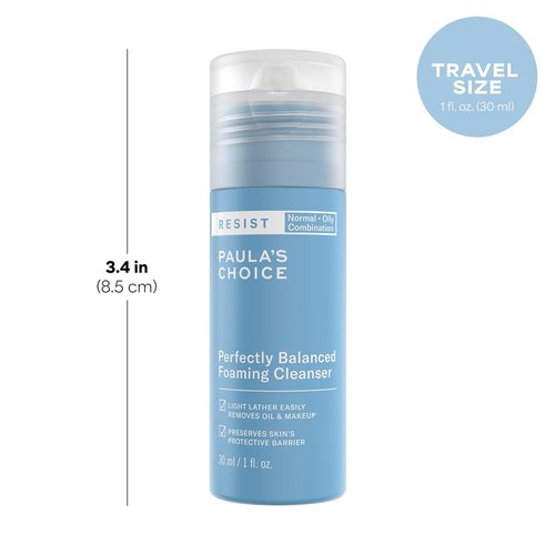 Paula's Choice RESIST Foaming Facial Cleanser - Hyaluronic Acid & Aloe for Oily Skin | Anti-Aging, Fragrance-Free