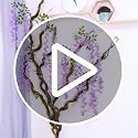 Artificial Tree Branches Garland - 5ft 11in Moss Vine for Decor & Landscaping