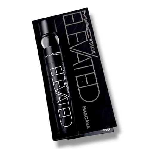 MAC Stack Mascara - Black Elevated Volume for Lush Lashes | Mini Size .1 oz