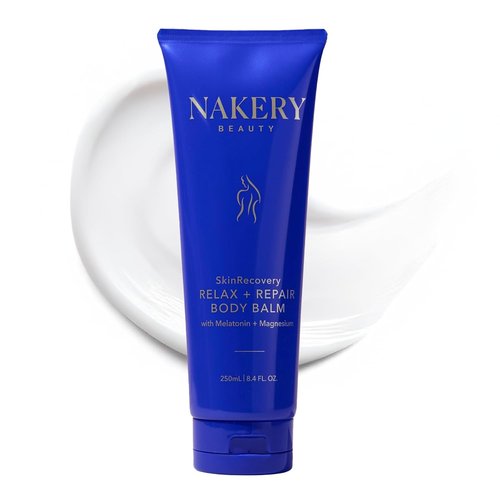 Nakery SkinRecovery Magnesium Balm - Relaxing Skin Tightening Cream with SepiLift & Retinol | Hydrating Muscle Balm with Melatonin for Restful Sleep
