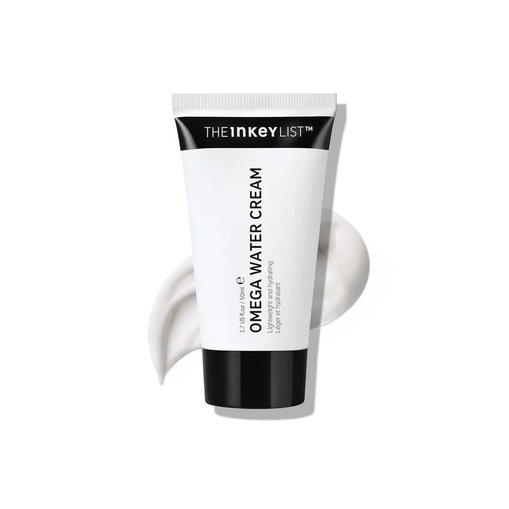 The INKEY List Omega Water Cream - Oil-Free Face Moisturizer | Lightweight Gel, 1.69 fl oz (50ml)
