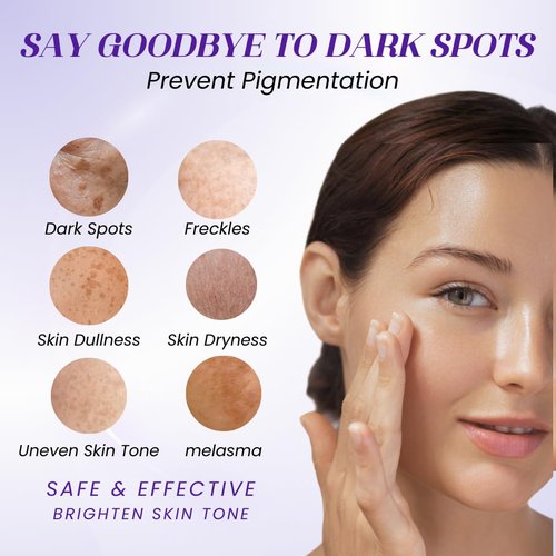 Hydraquinon0l Dark Spot Brightening Cream - 4% Non-Irritating Hydrating Formula for All Skin Types, 1oz