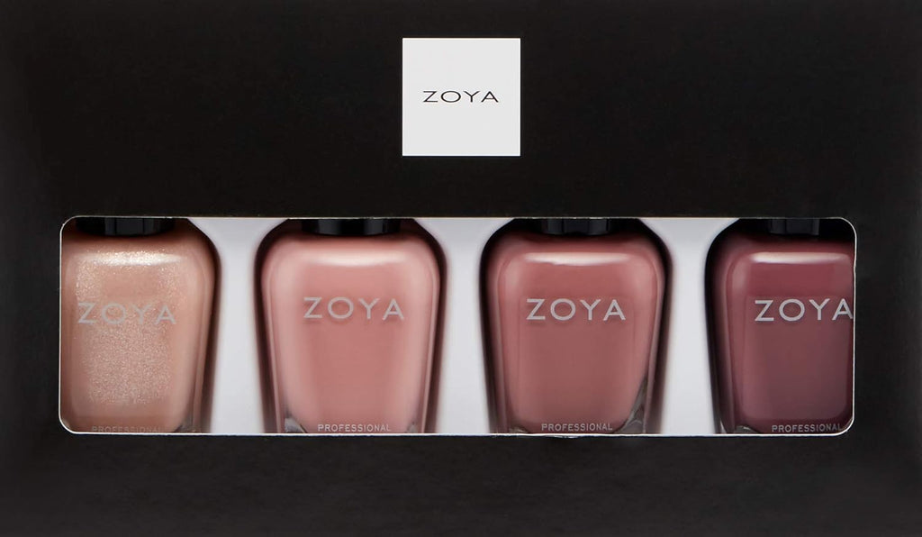 Zoya All Snuggled Up Quad - Luxurious Nail Polish Set | 8.8 oz for Stunning Manicures