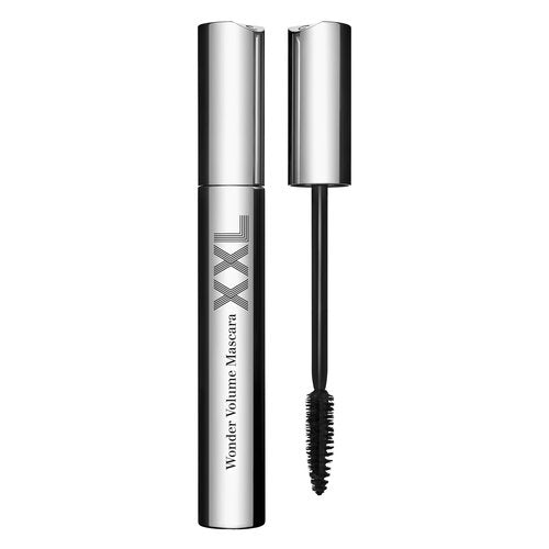 Clarins Wonder Volume Mascara XXL | Volumizing and Lengthening | Double Volume Effect | 12H¹ Hold | Visibly Thickens and Smoothes Lashes | Smudge-Proof and Humidity-Resistant | 0.3 Ounces
