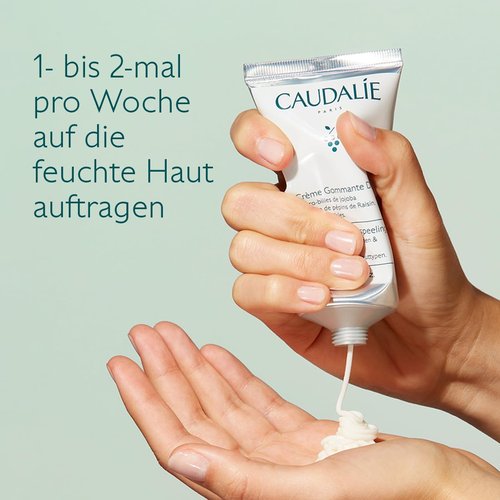 Caudalie Vinoclean Gentle Exfoliating Buffing Cream - Jojoba Microbeads & Nourishing Grape Oil | 75 mL
