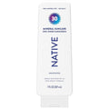 Native Mineral Sunscreen Lotion SPF 30 - Unscented, 100% Mineral Zinc Oxide, Vegan, 7 oz