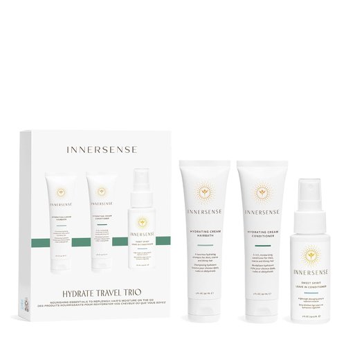 Innersense Organic Beauty - Hydrating Travel Hair Trio | Non-Toxic, Cruelty-Free Clean Haircare Set