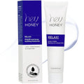 Hey Honey Skincare Relax - Instant Rosacea Relief Cream for Sensitive Skin | Calming Moisturizer with Honey & Propolis | 2.2 Oz