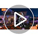 4 Ft Day of The Dead Inflatable Skull Dog with LED Lights for Halloween & Outdoor Decor