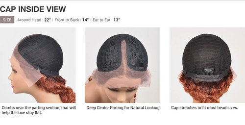 Sensationnel Synthetic HD Lace Front Wig - BUTTA UNIT 6 (1B Off Black)