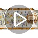 13x90 Inch Tulip Spring Table Runner Beige Seasonal Easter Kitchen Decor
