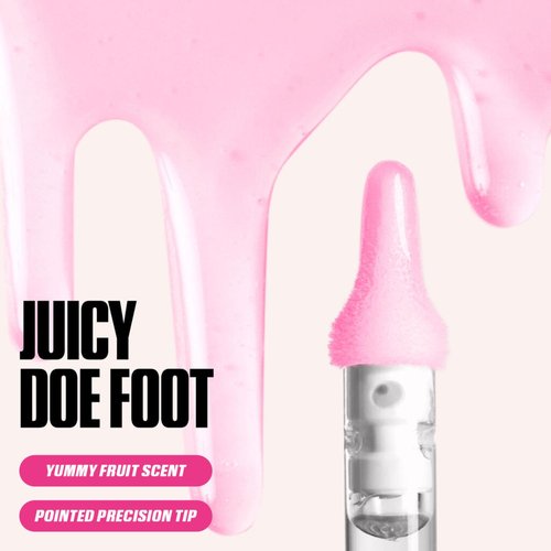 Huda Faux Filler Jelly Lip Oil - Juicy Pink Lady (.13 Fl Oz)