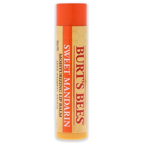 Burt's Bees Sweet Mandarin Lip Balm - 8 Pack of Nourishing Moisturizers for Soft Lips