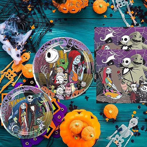 40Pcs Christmas Party Supplies Plates and Napkins Set for Holiday Celebration