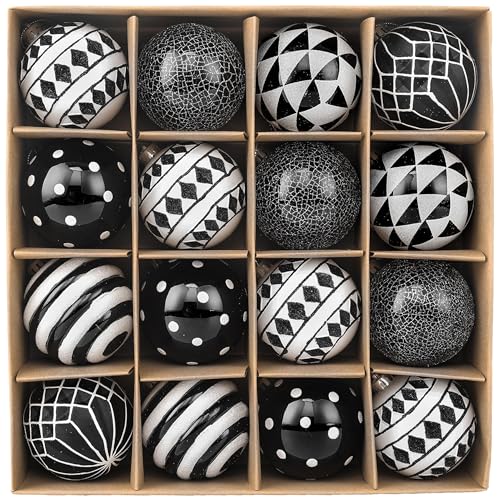 Valery Madelyn 16pcs Christmas Ornaments Set - 2.36 Inch, Medium-2.4" Variation