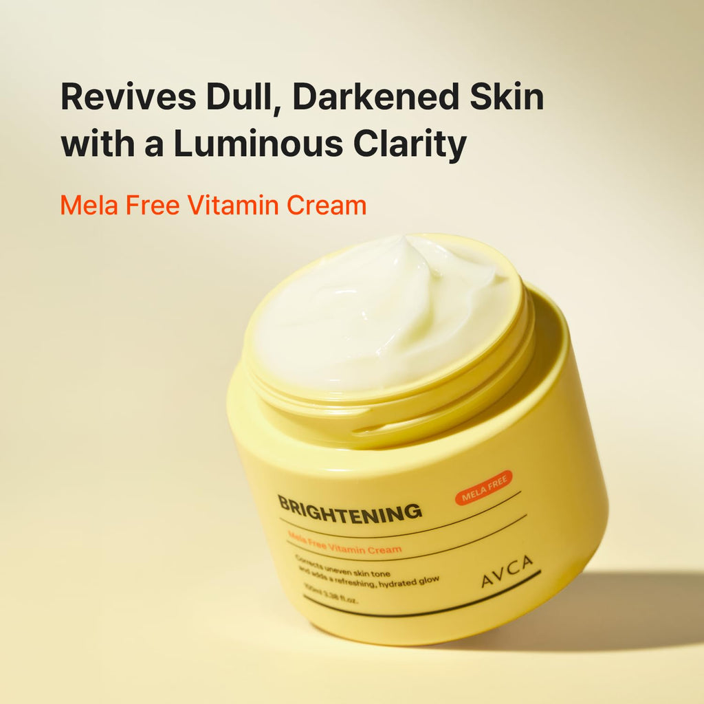 AVCA Vitamin + Niacinamide Radiance Cream - Even Tone & Glow Moisturizer | 100ml (3.38 fl. oz)