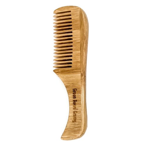 Naturally Normal Bamboo Mustache Comb (4-Pack) – Sustainable Wood Combs that Plant Trees by Green Beard Grmng