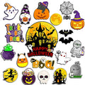 Halloween Refrigerator Magnets 20PCS - Pumpkin Ghost Witches Bats Decor - Variation of THIS listing