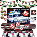 Ghostbusters Party Supplies Set - Serves 16 Guests, Decorations & Dinnerware, Birthday & Halloween