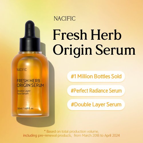 NACIFIC Fresh Herb Origin Triple Set - Hydrating Toner, Serum & Cream with 82% Pot Marigold Water | 150ml, 50ml, 50ml