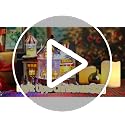Christmas Village Lighted Decoration Animated Display Musical Popcorn Factory Whimsical
