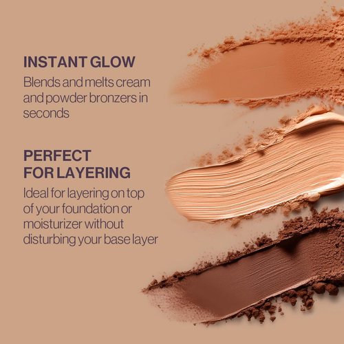 Anisa Beauty Buffing Bronzer Brush - Premium, Ultra-Soft Synthetic Fibers for Smooth, Flawless Bronzer Application - Ideal for Powder, Cream, and Liquid Formulas - Cruelty-Free, Vegan Makeup Brush