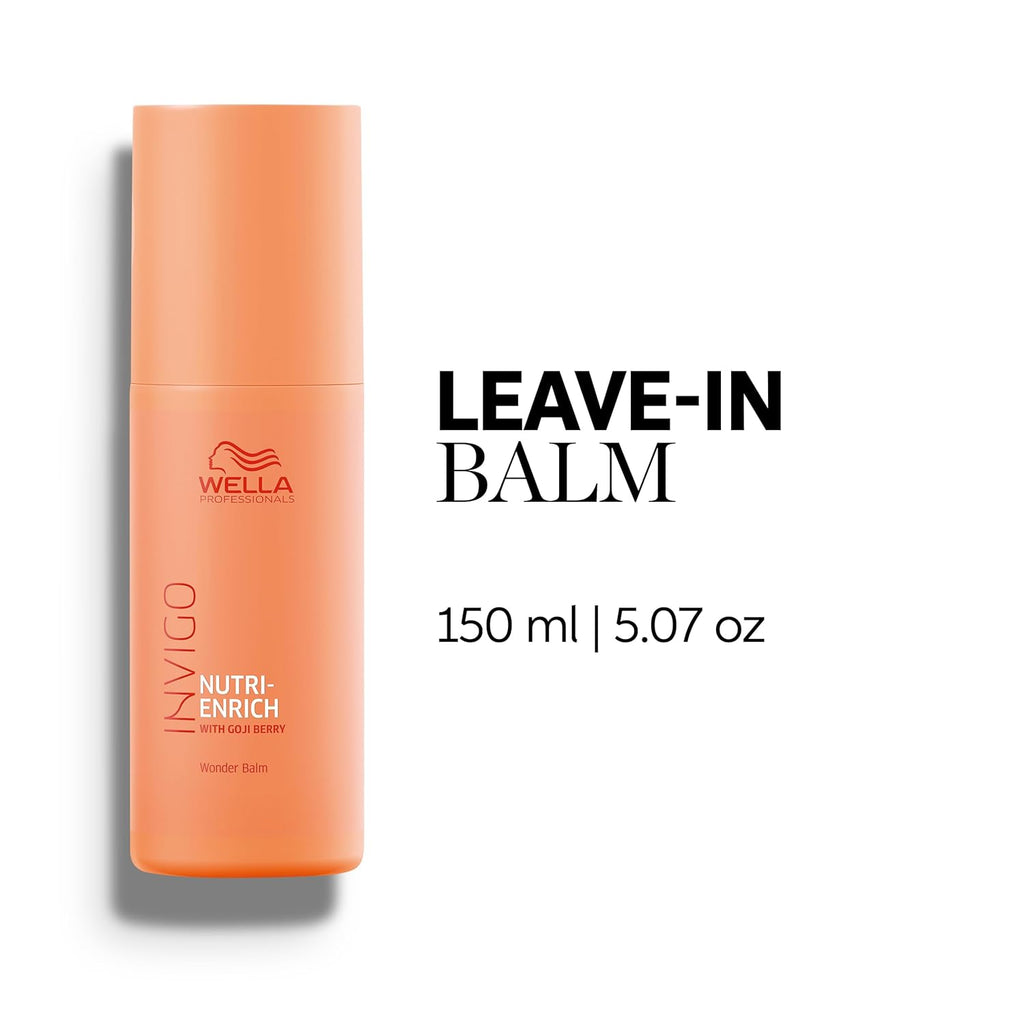 Wella Professionals Invigo Nutri-Enrich Styling Treatment - Deep Moisturizing for Dry & Damaged Hair | 5.07 oz
