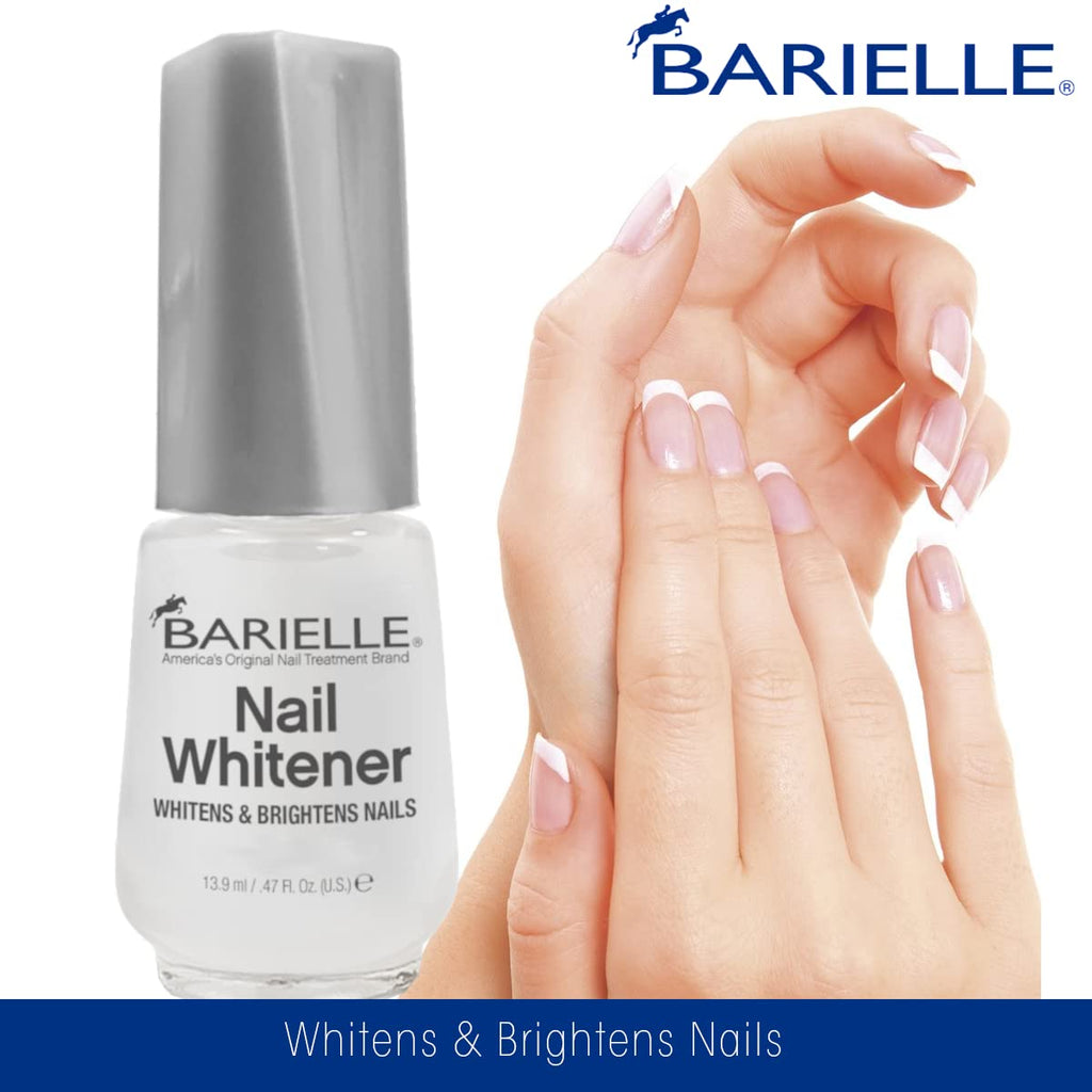 Barielle Nail Whitener - Brightening Treatment for Yellow & Dull Nails | 0.47 oz (Pack of 2)