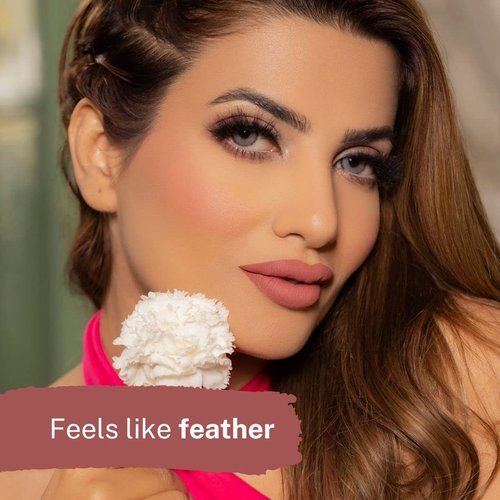 Love Earth Liquid Mousse Lipstick - Matte Finish | Lightweight & Transferproof | Lasts 12 Hours with Vitamin E - 6 ml Pink Colada